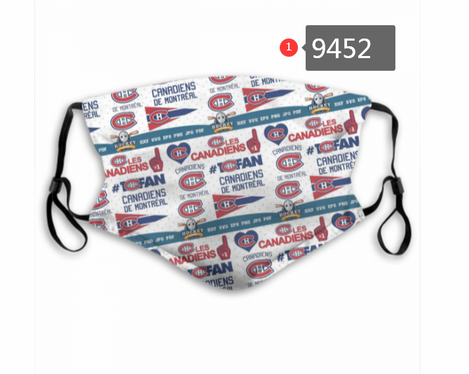 New 2020 NHL Carolina Hurricanes r4 Dust mask with filter